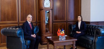 Maia Sandu îl găzduiește la Chișinău pe Președintele Republicii Albania, Bajram Begaj