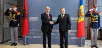 Igor Grosu a discutat cu Președintele Republicii Albania despre obiectivul integrării europene