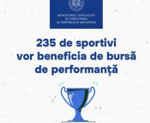 MEC a aprobat lista sportivilor care vor beneficia de bursele de performanță