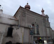 Pompierii au prevenit un incendiu de proporții la o biserică din raionul Drochia