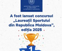 Ministerul Educației și Cercetării a lansat concursul „Laureații Sportului din Republica Moldova”, ediția 2025
