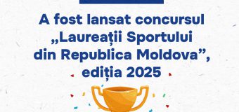 Ministerul Educației și Cercetării a lansat concursul „Laureații Sportului din Republica Moldova”, ediția 2025