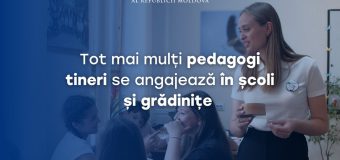 Peste 400 tineri specialiști s-au angajat în școli și grădinițe în 2025