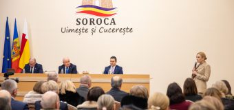 Alexandru Munteanu a avut o întrevedere cu reprezentanții autorităților publice locale din raionul Soroca