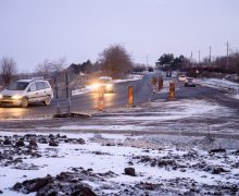 Vladimir Bolea a inspectat mersul lucrărilor pe drumul spre Orhei