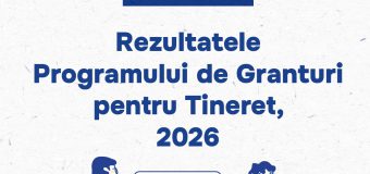 35 de proiecte ale organizațiilor pentru tineret, câștigătoare în cadrul Programului de Granturi pentru organizațiile de tineret