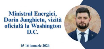 Dorin Junghietu va întreprinde o vizită de lucru la Washington
