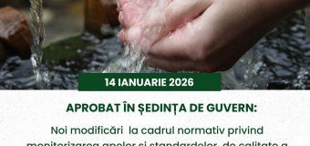 Regulamentele privind apele subterane și de suprafață, modernizate pentru siguranța publică