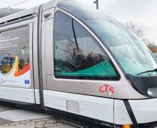 Curiozități: Odată cu preluarea președinției Comitetului de Miniștri al CoE, un tramvai cu drapelul moldovenesc circulă prin Strasbourg