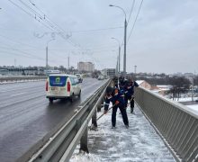 Lucrările executate de „Exdrupo” în contextul ninsorii din zilele trecute