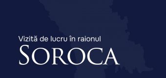 Alexandru Munteanu se află într-o vizită de lucru în raionul Soroca