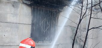 Incendiu într-un apartament din Chișinău