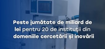 Alocări bugetare mai mari pentru instituțiile de cercetare și inovare în 2026