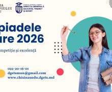 În acest weekend peste 1 700 de elvi din Chișinău vor participa la 5 olimpiade școlare