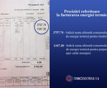 Termoelectrica face precizări privind facturile la energia termică