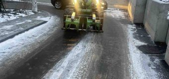 (VIDEO) Serviciile municipale au intervenit pe parcursul nopții la combaterea lunecușului