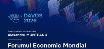 Alexandru Munteanu va reprezenta Republica Moldova la Forumul Economic Mondial de la Davos