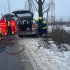 Accident grav la Fălești. Un polițist a deparat de pe traseu și s-a izbit într-un copac