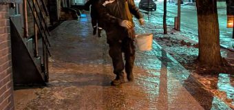 Serviciile municipale au intervenit pe parcursul nopții la combaterea ghețușului