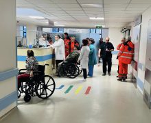 Flux mare de pacienți la unitatea de primiri urgențe