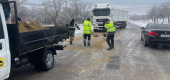 Situația operativă a drumurilor: echipele de drumari, mobilizate la nivel național