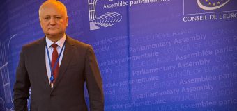 Igor Dodon participă la sesiunea de iarnă a Adunării Parlamentare a Consiliului Europei