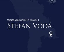 Alexandru Munteanu efectuează o vizită de lucru în raionul Ștefan Vodă