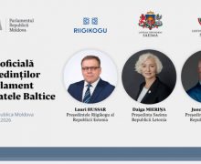 Președinții parlamentelor din Statele Baltice vor efectua o vizită oficială în Republica Moldova