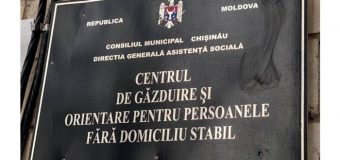 Centrul de găzduire și orientare pentru persoanele fără domiciliu din Chișinău adăpostește la moment 89 de persoane