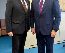 Igor Dodon a purtat discuții la Strasbourg cu liderul Grupului Conservatorilor din APCE
