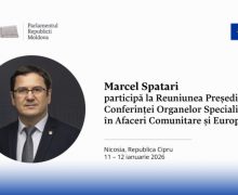 Marcel Spatari participă la Reuniunea Președinților Conferinței Organelor Specializate în Afaceri Comunitare și Europene