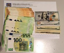 Două tentative de scoatere ilicită din țară a mijloacelor financiare în valută străină