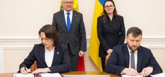 Trei acorduri au fost semnate la Kyiv