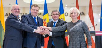 Statele Baltice reafirmă sprijinul ferm pentru parcursul european al Republicii Moldova