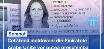 Moldovenii din Emiratele Arabe Unite își vor putea preschimba permisele de conducere fără examen