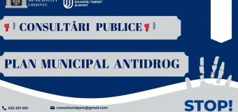 Primăria Chișinău continuă consultările publice pe subiectul Planului Antidrog