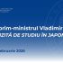 Vladimir Bolea se află în vizită de studiu în Japonia