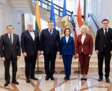 Maia Sandu a avut o întrevedere cu Președinții parlamentelor țărilor baltice