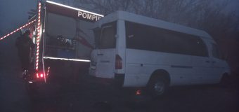 Din cauza ghețușului patru autospeciale ale pompierilor nu au ajuns la fața locului pentru a stinge un incendiu în localitatea Ulmu (update)