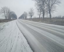 Precipitații sub formă de ninsori slabe în mai multe regiuni ale țării