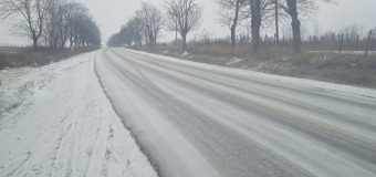 Precipitații sub formă de ninsori slabe în mai multe regiuni ale țării