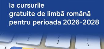 Ministerul Educației și Cercetării anunță înscrierile la cursurile gratuite de limbă română pentru perioada 2026-2028