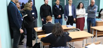 Noi clase de studiu pentru elevii refugiați din Ucraina la Gimnaziul „Taras Șevcenko” din Chișinău