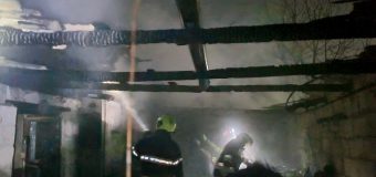 Pompierii au salvat o casă de locuit în urma unui incendiu izbucnit în orașul Cantemir