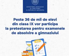 Începe pretestarea pentru examenele de absolvire a gimnaziului