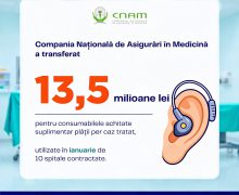 13,5 mln. lei, alocate de CNAM pentru consumabile medicale în luna ianuarie