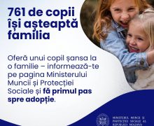 761 de copii își așteaptă familia