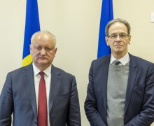 Igor Dodon a avut o întrevedere cu Ambasadorul Germaniei la Chișinău