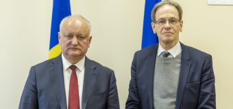 Igor Dodon a avut o întrevedere cu Ambasadorul Germaniei la Chișinău
