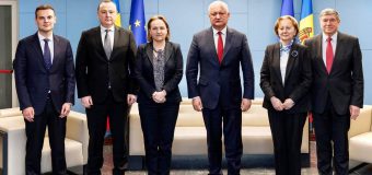 Igor Dodon s-a întâlnit cu Ambasadorul Uniunii Europene în Republica Moldova, Iwona Piórko